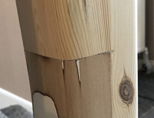 How is it best to joint a newel post?