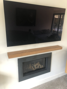 Oak floating shelves Cheshire