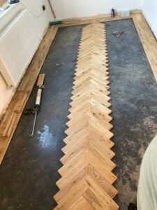 Herringbone flooring Altrincham